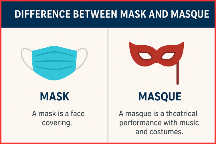 Difference Between Mask and Masque