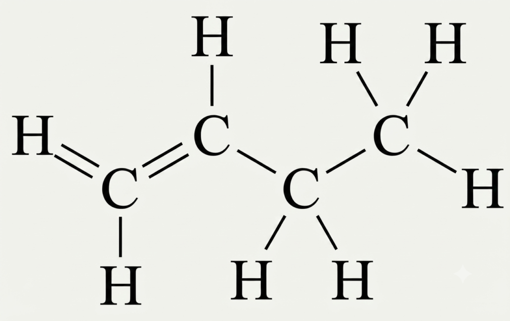 
1-butene Formula & Structure