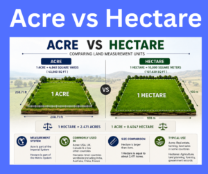 Acre vs Hectare explained