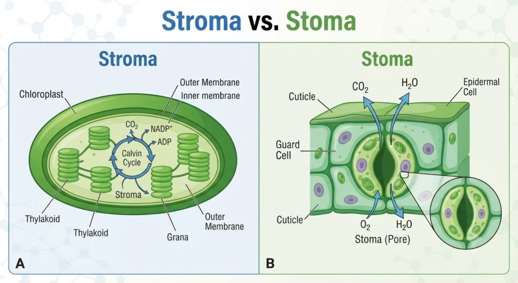 Stroma vs. Stoma
