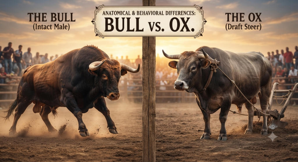 bull vs ox
