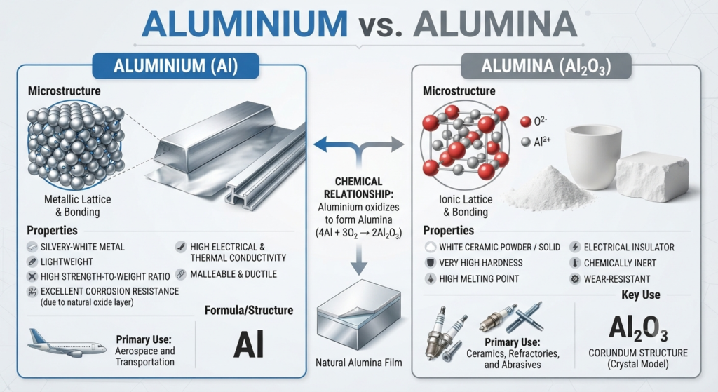 Aluminium and Alumina