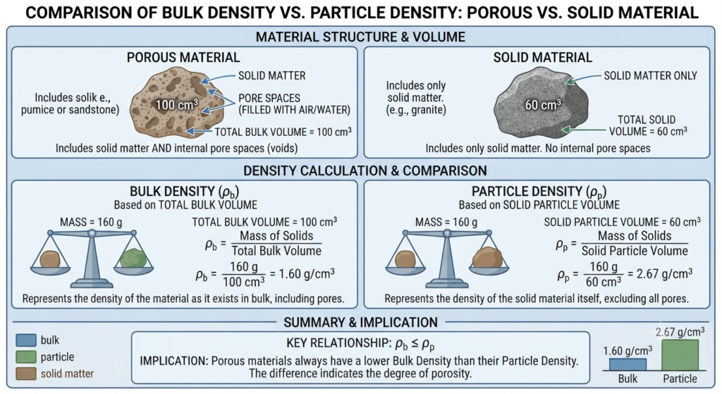 Bulk Density vs. Density
