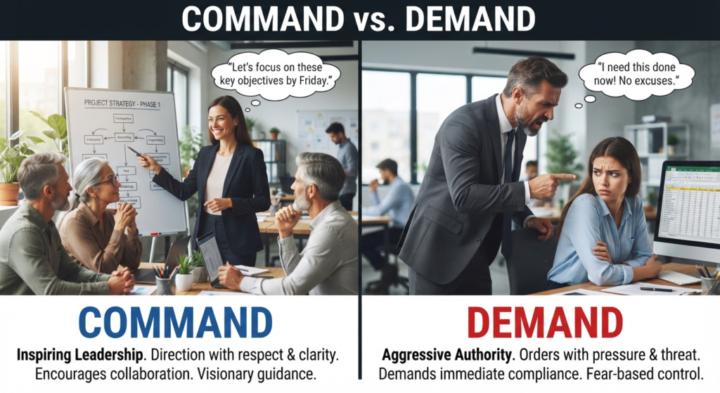 Command vs. Demand