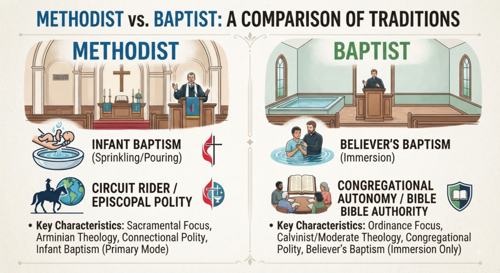 Methodist vs Baptist