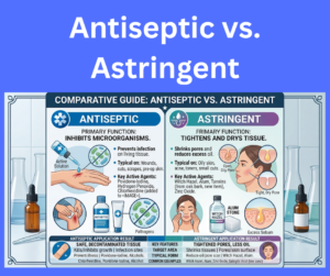 Antiseptic vs. Astringent key differences explained