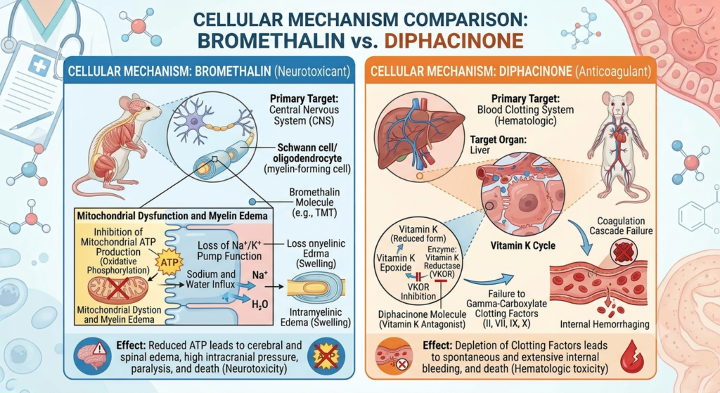 Bromethalin vs. Diphacinone