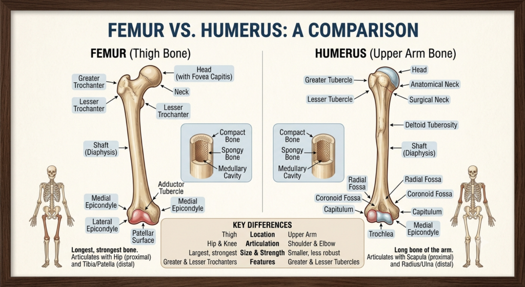 Femur vs. Humerus 